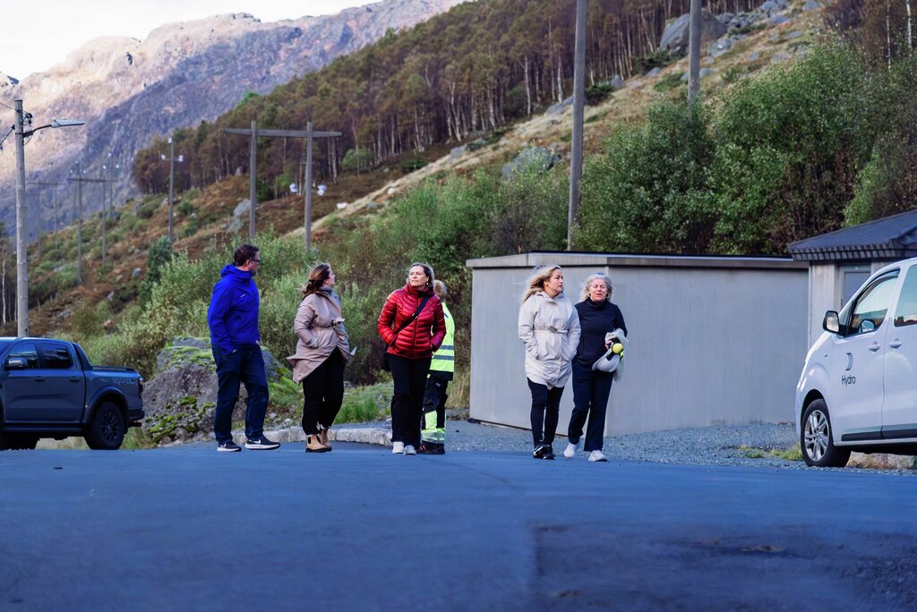 Åpning av Maudal kraftverk