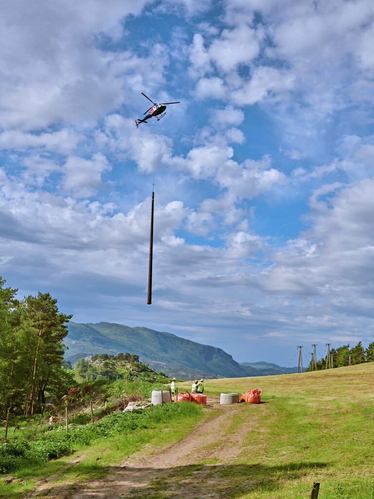 Dalen-Veland-Hjelmeland-utbyggingsprosjekt 132 kV