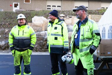 Åpning av Maudal kraftverk