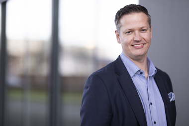 Andreas Veggeland, kommunikasjonssjef tele