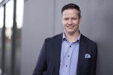 Andreas Veggeland, kommunikasjonssjef tele