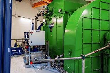 Åpning av Maudal kraftverk