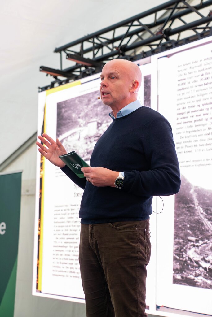 Åpning av Maudal kraftverk