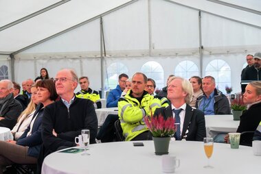 Åpning av Maudal kraftverk