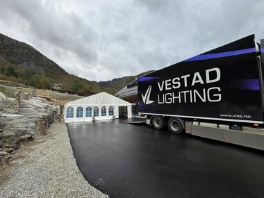 Åpning av Maudal kraftverk