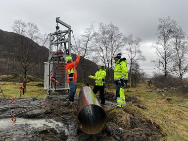 Dalen-Veland-Hjelmeland bygging 