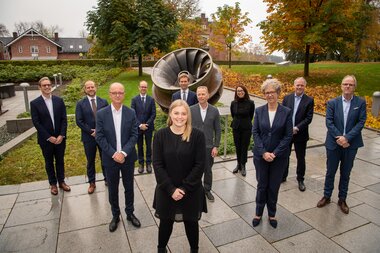 Signering av avtale mellom Lyse og Hydro