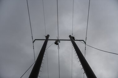 Bygging av kraftlinje mellom Kartavoll og Opstad