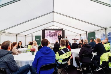 Åpning av Maudal kraftverk