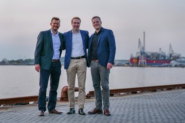 Prosjektledere for havvind i Lyse, Shell og BKK