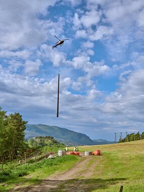 Mastemontering i Ryfylke, Hjelmeland Strand