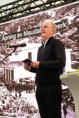 Åpning av Maudal kraftverk