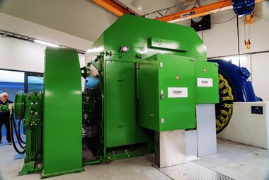 Åpning av Maudal kraftverk