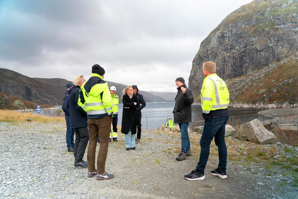 Åpning av Maudal kraftverk