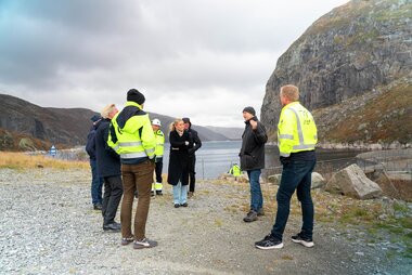 Åpning av Maudal kraftverk Åpning av Maudal kraftverk