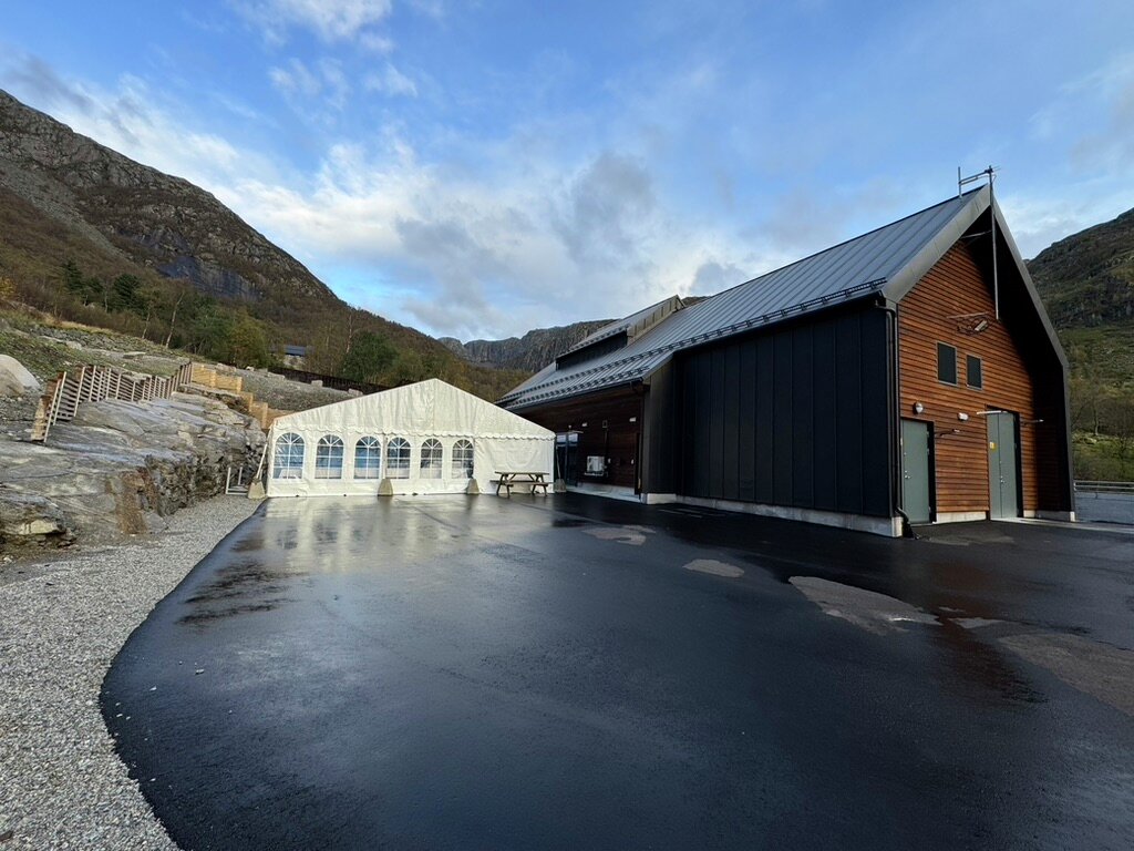 Åpning av Maudal kraftverk