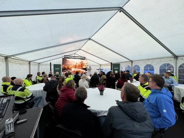 Åpning av Maudal kraftverk