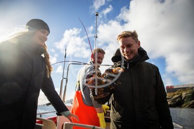 Hummerfiske på Utsira