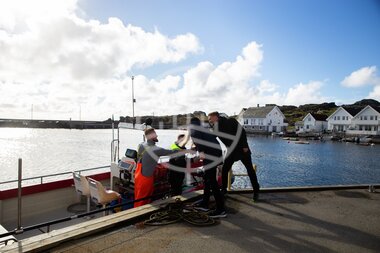 Hummerfiske på Utsira