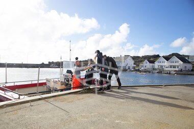 Hummerfiske på Utsira