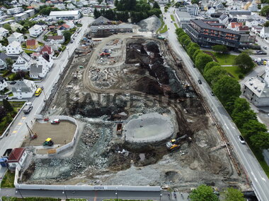 Masseutskiftning Flotmyr