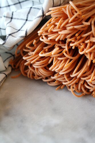 Spaghetti chili