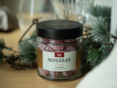 Bringebærdrops