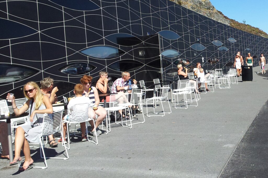 Eldhusøya, Atlanterhavsveien