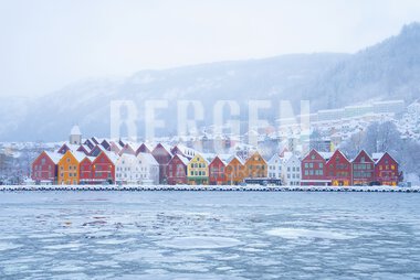 Vinter på Bryggen