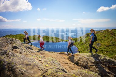 Fjelltur på Ulriken i Bergen