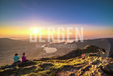 Fjelltur på Ulriken i Bergen