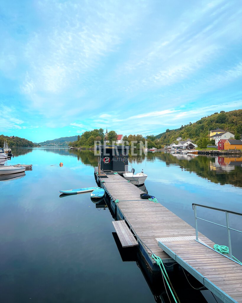 Badstuen Flabellina i Mjøsvågen på Osterøy