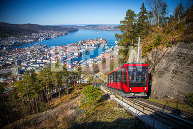 Fløibanen i Bergen