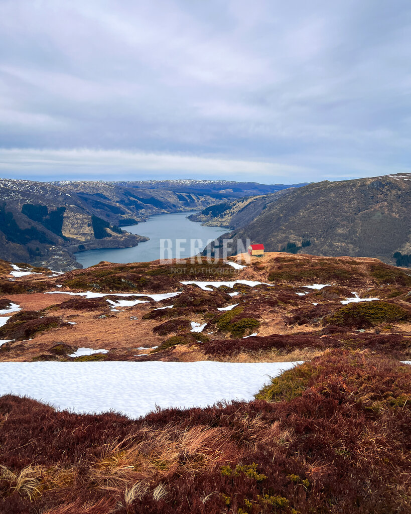 Fjelltur til Hananipa i Vaksdal øst for Bergen