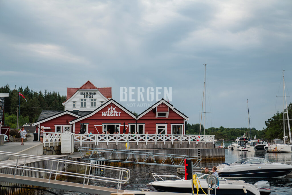 Kilstraumen Brygge i Austrheim utenfor Bergen