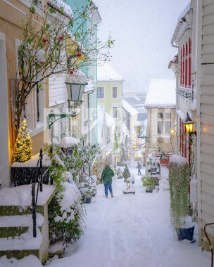 Strangebakken på Nordnes i Bergen sentrum