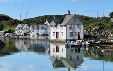 Møkster i Austevoll kommune utenfor Bergen
