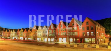 Bryggen om kvelden