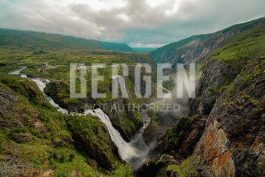 Vøringsfossen i Eidfjord i Hardanger