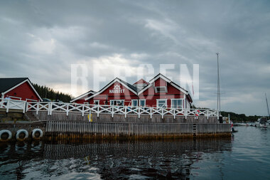 Kilstraumen Brygge i Austrheim utenfor Bergen