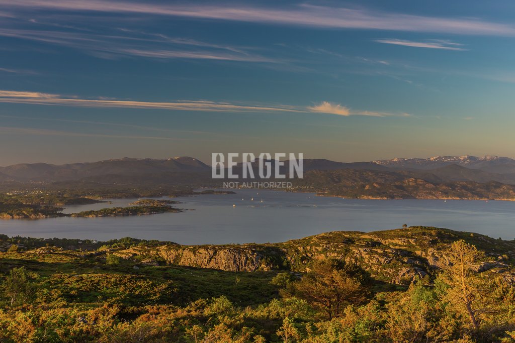 Fjelltoppen Kleppaksla i Sund kommune