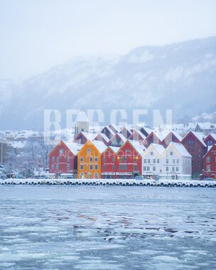 Vinter på Bryggen