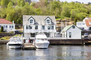 Mandelhuset på Våge på Tysnes 