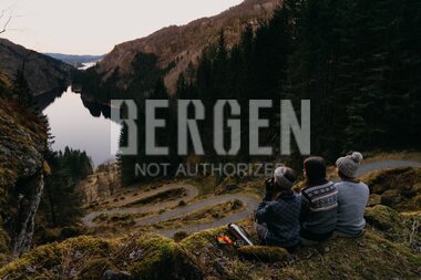 Kossdalssvingane på Osterøy utenfor Bergen