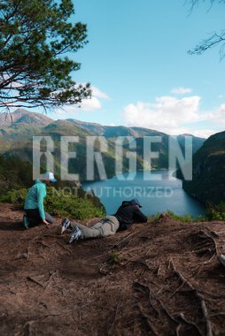 Fjelltur til "Slottet" i Modalen kommune utenfor Bergen