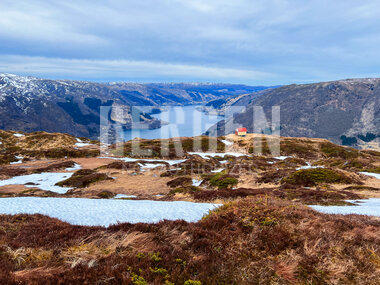 Fjelltur til Hananipa i Vaksdal øst for Bergen