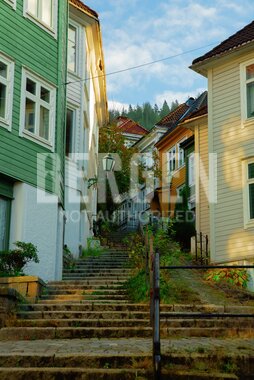 Smau i Bergen sentrum - Søndre kleivesmauet