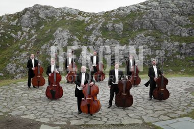 Kontrabassgruppen på Ulriken