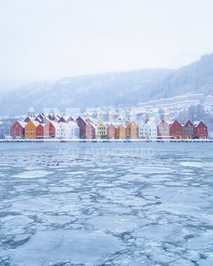 Vinter på Bryggen