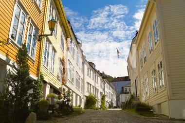 Sjarmerende gate i Sandviken